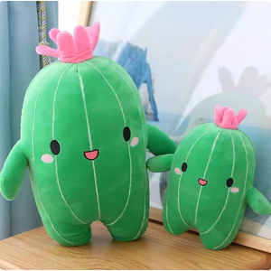 Peluche a Forma di Cactus da 33 cm, Piante Carine con Imbottitura in Cotone PP per Decorazione o Collezione, Età 14+ - Product Image 3