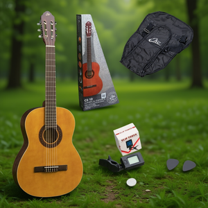 Guitare classique 4/4, série Studio Cs 10, kit de 6 cordes en nylon, taille 36 pouces, pour débutants, prix abordable, érable, directement de l'usine - Product Image 3