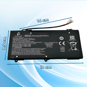 Batteria Originale 41.5Wh 11.55V per HP 14 AL, Batteria Sostitutiva per Laptop Compatibile con Thinkpad Asus Acer, Certificata ROHS - Nuova - Product Image 3