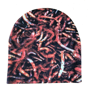 หมวกบีนนี่พิมพ์ลายหมวกบีนนี่สำหรับฤดูหนาวหมวกแก๊ปปักลายเบสบอลหมวกทรูเกอร์หมวกแก๊ปให้ความอบอุ่น - Product Image 2