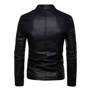 Durable Windproof Men Leather Jacket Top Quality Hot Sales Male Best Design Men <b>Clothing</b> With Competitive Jackets - Product Image 3