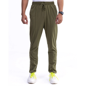 Ropa activa de alta calidad OEM Jogging Pantalones para hombres Ocio Pantalones para correr al aire libre Bolsillos traseros delanteros Dibujar cuerdas Pantalones para hombres - Product Image 1