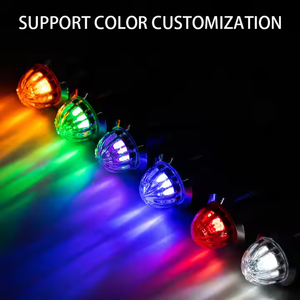 3W Công suất cao nhỏ dưa hấu ánh sáng dẫn xe tải ánh sáng bên đánh dấu ánh sáng màu đỏ hổ phách màu xanh lá cây đèn - Product Image 6