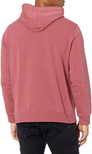 Sweat à capuche streetwear pour homme grande taille, 100% coton, épaules tombantes et logo brodé, thermique d'hiver avec tissage tricoté anti-froissement - Product Image 4