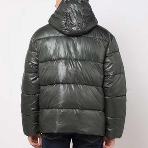 Unisex High Street Style Puffer <b>Jacket</b> High Quality with Stand Collar Zipper Closure Unique Attractive Winter Colors New Arrival - Product Image 3