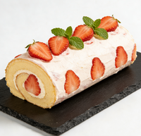 Nouvelle machine à gâteaux automatique pour faire des roulades suisses, des rouleaux de gâteaux, des garnitures à la crème, machine à gâteaux de qualité alimentaire pour boulangerie