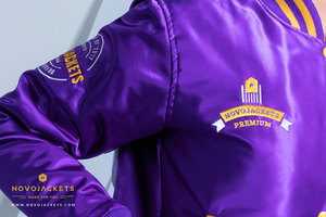 Men's New Design Fashion Coated <b>Baseball</b> <b>Bomber</b> <b>Jackets</b> Loose Varsity Style Chenille Patches Camouflage College Letterman Style - Product Image 5