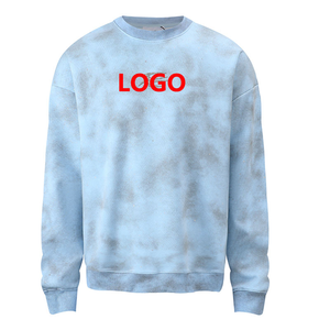 Sudadera con capucha personalizada de alta calidad para hombre 2025, Sudadera de cuello redondo, ropa de calle estampada básica transpirable, 100% algodón - Product Image 1