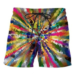 Lightweight Men's Sublimation Printed Gym <b>Shorts</b> Quick Dry Breathable Elastic Waist Custom Colors High Quality Wholesale - Product Image 2