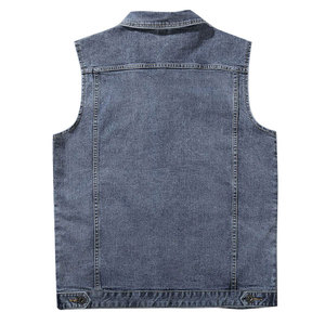 Chaleco vaquero para hombre de diseño único al por mayor, relleno de poliéster, transpirable, 100% algodón, estilo informal para la temporada de invierno, hecho en Pakistán - Product Image 2