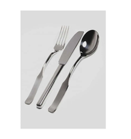 Cuillères à couteau et fourchette en acier inoxydable Ensemble de couverts de restaurant en acier miroir Ensemble de couverts pour la fête de tous les jours manche sculpté