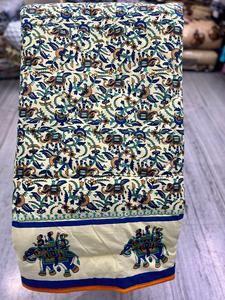 100% algodón relleno mano bloque impreso algodón tamaño doble edredón Venta al mejor precio último diseño ropa de cama edredón conjunto mejor calidad - Product Image 3