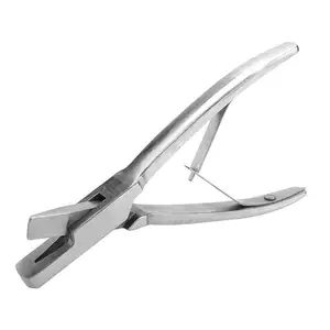 Thép không gỉ lợn Tai tag plier Tai động vật xác định công cụ cho lợn thiết bị trang trại động vật (hình chữ U) giá rẻ trong công việc cao