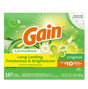 Gain Ultra avec Freshlock pour les machines à haute efficacité Détergent en poudre original 30 charges - Product Image 6