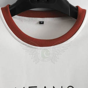 Mode à la mode hommes sweat impression personnalisée à manches longues hommes sweat Sports de plein air Polyester blanc sweats - Product Image 3