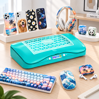 Presse à chaleur par sublimation sous vide 3D pour la personnalisation de coques de téléphone portable, d'accessoires pour écouteurs, de souris et de claviers