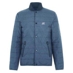 Chaqueta acolchada elegante de calle alta para hombre Abrigo de invierno de burbujas de alta calidad con cuello levantado Cálido y de moda - Product Image 1