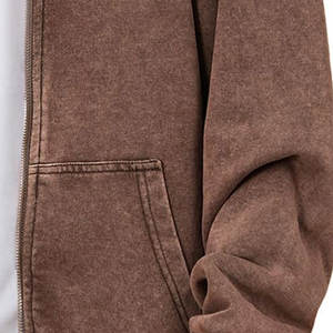 Sudadera con Lavado Ácido, Última Llegada, Sudadera Casual con Lavado Ácido para Hombre, 100% Algodón Básico Mezclado, Sudadera con Lavado Ácido Extra Grande para Adultos - Product Image 4