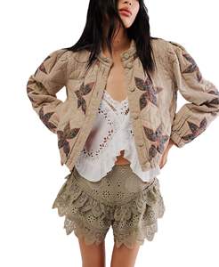 Chaqueta Acolchada para Mujer, Color Personalizado, Ropa de Moda, Chaqueta Acolchada para Mujer, Cortavientos - Product Image 1