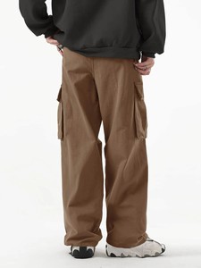 Vente en gros de vêtements de fitness de gym pantalon de jogging pantalon cargo pour hommes avec poches latérales pantalon de jogging pour hommes - Product Image 6