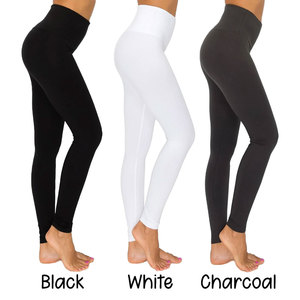 OEM custom printed <b>leggings</b> women breathable stretch fabric logo options ideal for sports branding and fitness events - Product Image 4