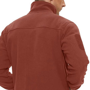 Veste polaire à fermeture éclair intégrale pour homme 300 GSM Anti-boulochage Thermique Couche intermédiaire Manteau d'hiver Vente en gros d'usine - Product Image 6