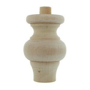 Piede in Legno Grezzo Art. 53009 Mm.78x115 - Product Image 1