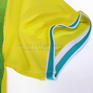 Service OEM, uniforme de football pour hommes adultes respirant, de haute qualité, personnalisable, 100% polyester, séchage rapide, nom d'équipe personnalisé, nouveau design - Product Image 6