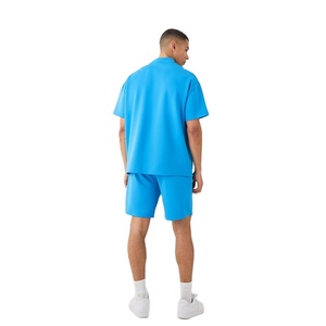Camisa de Diseño con Cuello Alto 2026, Transpirable, Ajustada, para Verano, Diseño Moderno, Ropa Urbana, Venta al Por Mayor, Conjunto de Dos Piezas para Hombre - Product Image 3