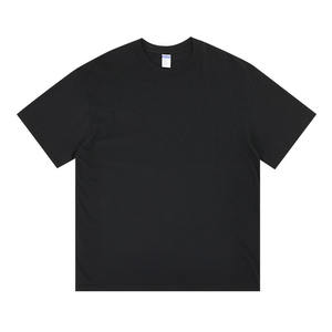 T-shirts tricotés à manches courtes en coton pour hommes T-shirt en coton pur personnalisé OEM Chemise d'été décontractée douce et confortable - Product Image 3