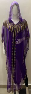 Boho-Chic kapşonlu panço kadın giyim shshirt T Shirt ön açık ağır el nakışı çalışma Maxi elbise akşam kokteyli giymek