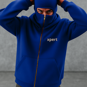 OEM/ODM Unisex Sports Casual Pullover with <b>Ninja</b> <b>Hoodie</b> and Built-In Balaclava Custom Logo Streetwear Low MOQ Wholesale - Product Image 3