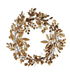 Guirlande de papillons floraux en métal élégant Accent mural élégant idéal pour la décoration de bureau d'intérieurs de maison et les événements festifs - Product Image 5