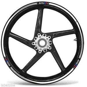MOTO per BMW GS CERCHI 17 \ "19 \" KIT strisce adesive per ruote compatibile con adesivi MOTO & ATV Tuning & RALLY - Product Image 2