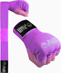 ถุงมือนักมวยถุงมือผ้าฝ้ายยืดหยุ่นบุนวมด้านในเพื่อฝึกซ้อมและป้องกัน - Product Image 4