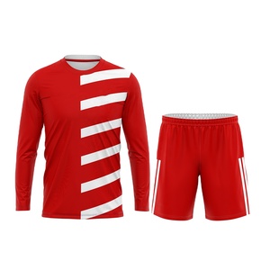Impreso personalizado fútbol Kit Mens Teamwear Jerseys y pantalones cortos OEM ODM uniformes a granel al por mayor transpirable secado rápido uniforme de entrenamiento - Product Image 4