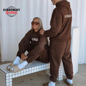 Logo personnalisé Ensemble short 2 pièces pour femmes Sweat à capuche décontracté de haute qualité Pantalon de survêtement Conception d'épaule tombante Col montant Perles imprimées - Product Image 5