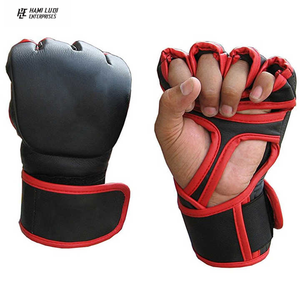 Guantes de MMA Transpirables al por Mayor, Tamaño Personalizado de 12 oz, 14 oz, 16 oz, Cuero de Primera Calidad - Product Image 4