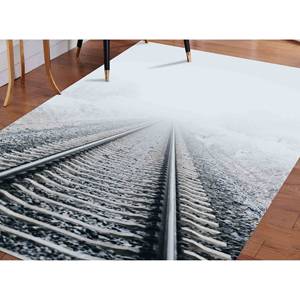 Tapis imprimé moderne : Tapis antidérapant pour salon, tapis doux non tissé - Product Image 4