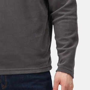 Sweat-shirt pour homme en gros, couleur unie avec col montant élégant / Design de haute qualité avec matière lourde, coupe régulière - Product Image 5