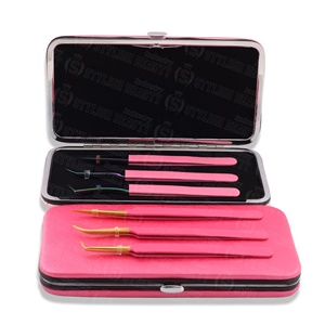 Estuche Magnético para Pinzas de Extensión de Pestañas, Combo Profesional de Herramientas para Pestañas, Directo de Fábrica, OEM, Caja de Almacenamiento Magnética para Pinzas de Pestañas - Product Image 5