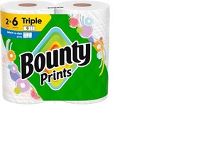 กระดาษเช็ดมือ Bounty Select-A-Size สีขาว ผลิตจากเยื่อวิสโคสรีไซเคิล 2 ม้วนใหญ่ เทียบเท่า 8 ม้วนปกติ ซึมซับได้ดีเยี่ยมสำหรับใช้ในครัวเรือน - Product Image 1