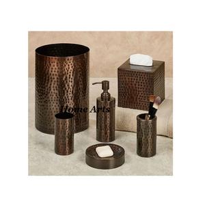 Juego de baño martillado de acero inoxidable con calidad superior Juego de baño de forma personalizada a un precio asequible - Product Image 1