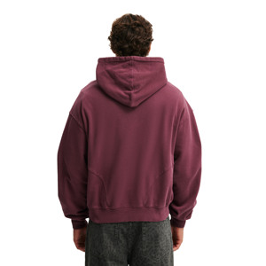 Sudadera con Capucha Casual para Hombre, 100% Algodón, con Cierre, Diseño Urbano, Hombros Caídos, Gruesa, para Invierno, Secado Rápido, Venta al Por Mayor - Product Image 3