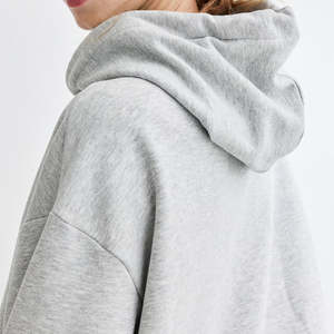 Sweat-shirt à capuche décontracté en polaire vintage pour femmes, taille plus, automne-hiver, streetwear, anti-boulochage, col à capuche - Product Image 4