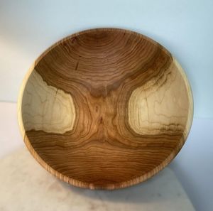 DRIVEN Assiette à salade en bois Plateau de service Boîte en pin Thème d'amour Bateau ovale Bonbons Biscuits Nourriture Fruits Décoration de la maison Cadeau - Product Image 4