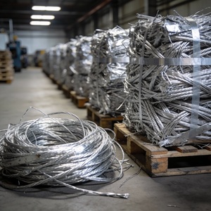 เศษลวดอะลูมิเนียม 6063 คุณภาพดี สำหรับการหลอมในโรงหล่อ - Product Image 2