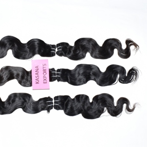 Máquina vietnamita doble trama Color Natural mujeres negras 100% cutícula alineada procesamiento ninguno extensiones de cabello humano sin procesar - Product Image 5