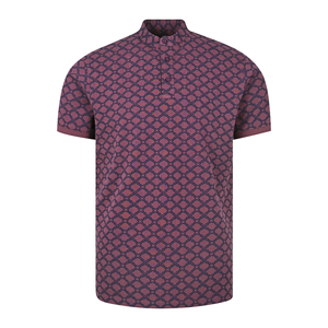 Polo de hombre de algodón 100% al por mayor, camisa informal de manga corta con cuello bordado personalizada, respetuosa con el medio ambiente - Product Image 1