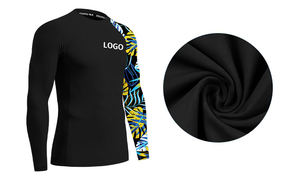 Manufacturer Wholesale Custom Design MMA <b>Rash</b> <b>Guard</b> <b>for</b> Men <b>Women</b> GYM Use Spandex/Nylon Eco-Friendly Quick Dry Breathable Full - Product Image 6